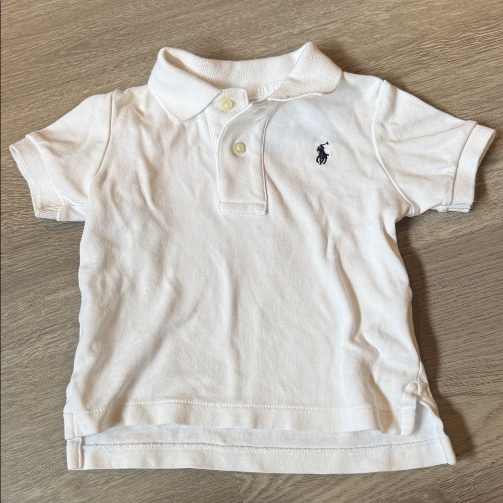 Polo by Ralph Lauren Kids Classic White Polo